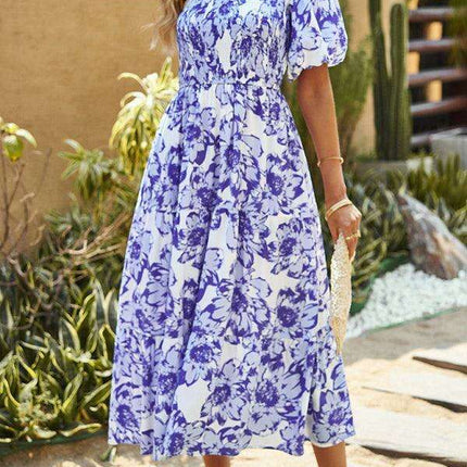 Sun-Kissed Bohemian Off-Shoulder Dress for Tropical Escapes - Très Elite