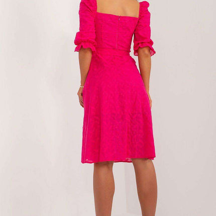 Sun-Kissed Cotton Midi Dress - Made in Europe - Très Elite