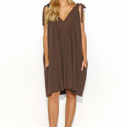 Sunlit Macadamia Summer Dress - Très Elite
