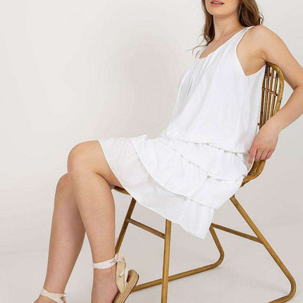 Sunny Daydream Viscose Sleeveless Dress - Stylish and Breezy Summer Essential - Très Elite