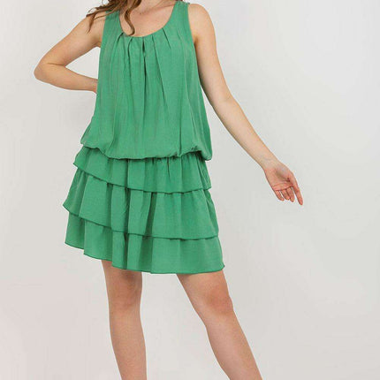 Sunny Daydream Viscose Sleeveless Dress - Stylish and Breezy Summer Essential - Très Elite