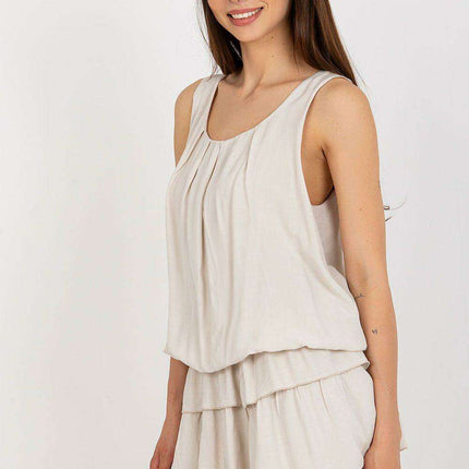 Sunny Daydream Viscose Sleeveless Dress - Stylish and Breezy Summer Essential - Très Elite