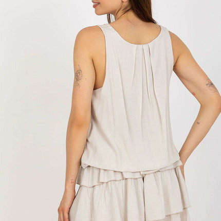 Sunny Daydream Viscose Sleeveless Dress - Stylish and Breezy Summer Essential - Très Elite