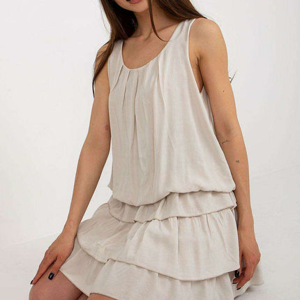 Sunny Daydream Viscose Sleeveless Dress - Stylish and Breezy Summer Essential - Très Elite