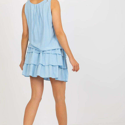 Sunny Daydream Viscose Sleeveless Dress - Stylish and Breezy Summer Essential - Très Elite