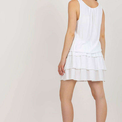 Sunny Daydream Viscose Sleeveless Dress - Stylish and Breezy Summer Essential - Très Elite