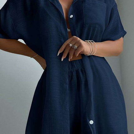 Sunny Serenity: All-in-One UV Protection Apparel Set - Très Elite