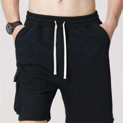 Sustainable Adjustable Organic Cotton Cargo Shorts for Men - Très Elite