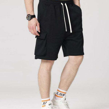 Sustainable Adjustable Organic Cotton Cargo Shorts for Men - Très Elite