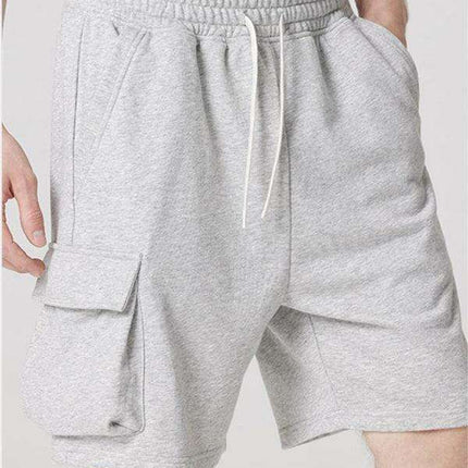 Sustainable Adjustable Organic Cotton Cargo Shorts for Men - Très Elite