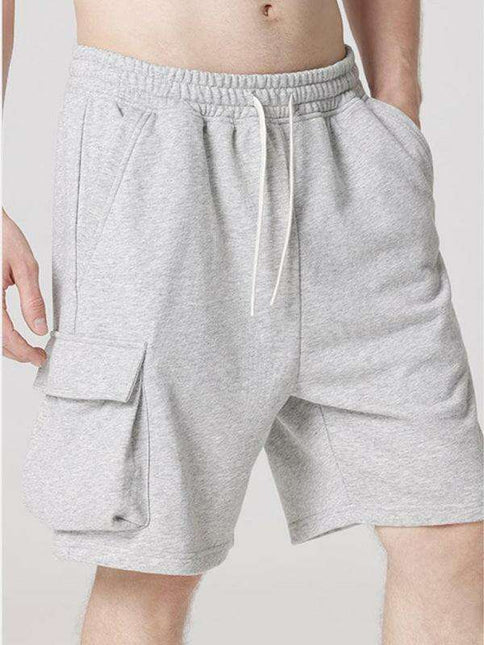 Sustainable Adjustable Organic Cotton Cargo Shorts for Men - Très Elite