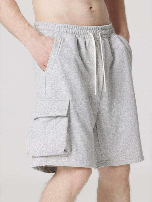 Sustainable Adjustable Organic Cotton Cargo Shorts for Men - Très Elite