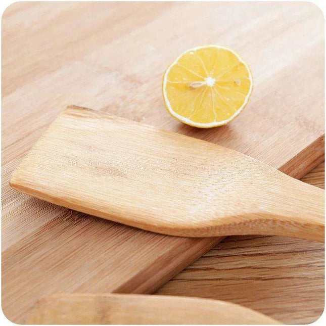 Sustainable Bamboo Cooking Utensil Collection - Essential Kitchen Tool Set