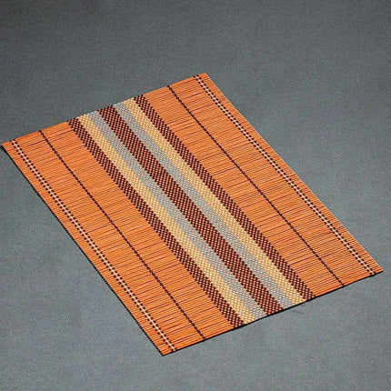 Sustainable Bamboo Dining Set – Elegant, Waterproof, and Heat-Resistant Placemats and Coasters for Every Occasion..