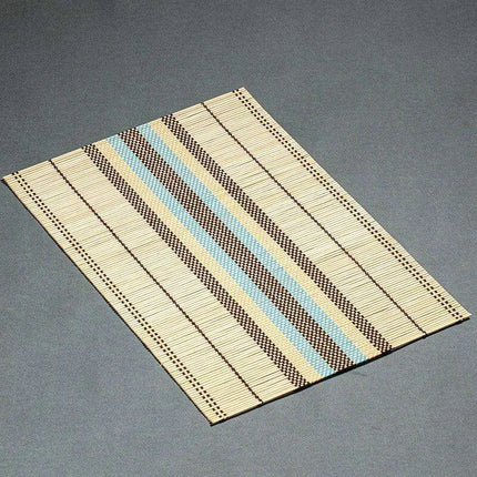 Sustainable Bamboo Dining Set – Elegant, Waterproof, and Heat-Resistant Placemats and Coasters for Every Occasion..