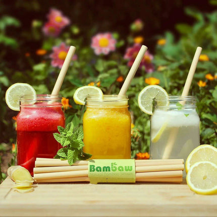 Sustainable Bamboo Drinking Straws - Stylish, Safe, and Eco-Friendly for a Greener Tomorrow - Très Elite