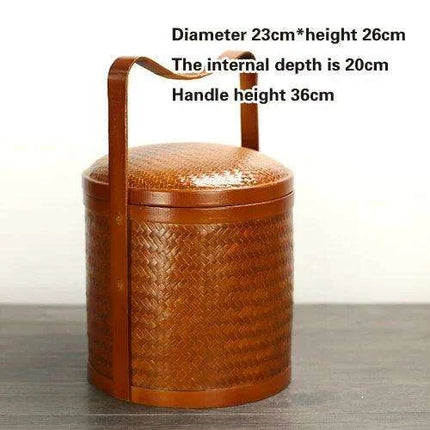 Sustainable Bamboo Tea and Snack Storage Set - The Ideal Eco-Friendly Gift - Très Elite