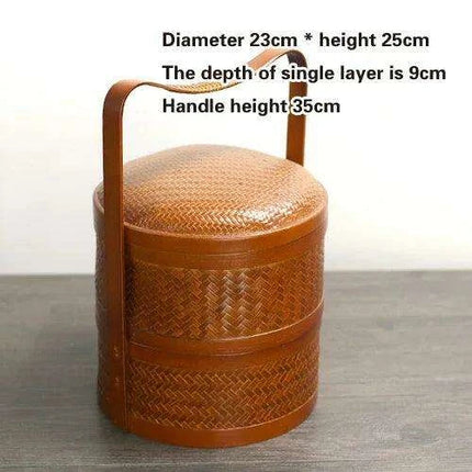 Sustainable Bamboo Tea and Snack Storage Set - The Ideal Eco-Friendly Gift - Très Elite