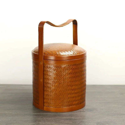 Sustainable Bamboo Tea and Snack Storage Set - The Ideal Eco-Friendly Gift - Très Elite