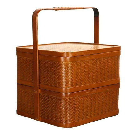 Sustainable Bamboo Tea and Snack Storage Set - The Ideal Eco-Friendly Gift - Très Elite