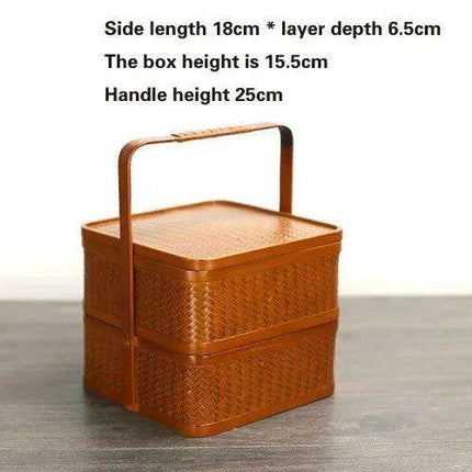 Sustainable Bamboo Tea and Snack Storage Set - The Ideal Eco-Friendly Gift - Très Elite