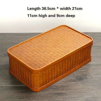 Sustainable Bamboo Tea and Snack Storage Set - The Ideal Eco-Friendly Gift - Très Elite