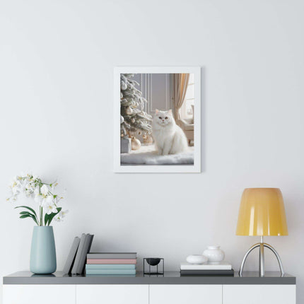 Sustainable Cat Art: Elegant Wall Decor for Eco-Friendly Living Spaces..