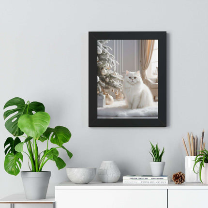 Sustainable Cat Art: Elegant Wall Decor for Eco-Friendly Living Spaces..