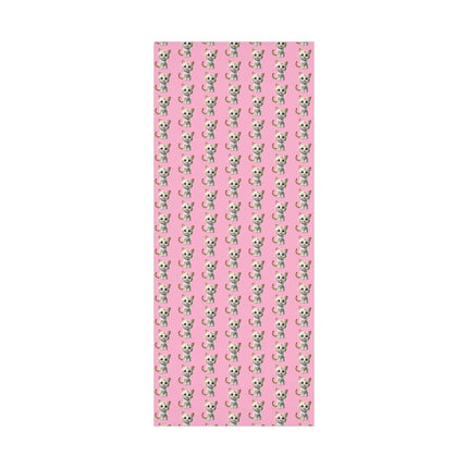 Sustainable Chic Cat-Themed Holiday Gift Wrap Set - Elegant Matte & Satin Choices - Très Elite