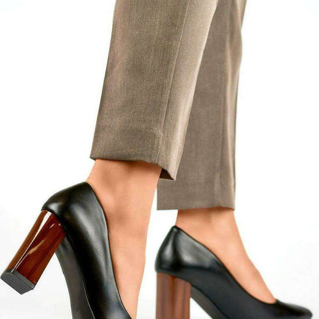 Sustainable Chic: Eco-Conscious Block Heel Pumps