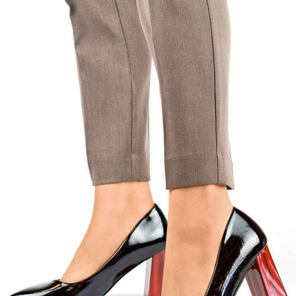 Sustainable Chic: Eco-Conscious Block Heel Pumps - Très Elite