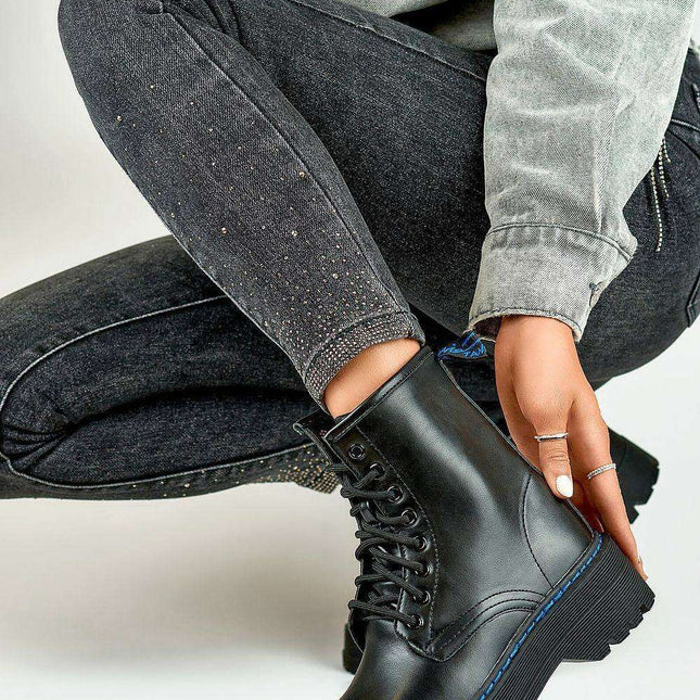 Sustainable Chic Eco Leather Winter Booties - Très Elite