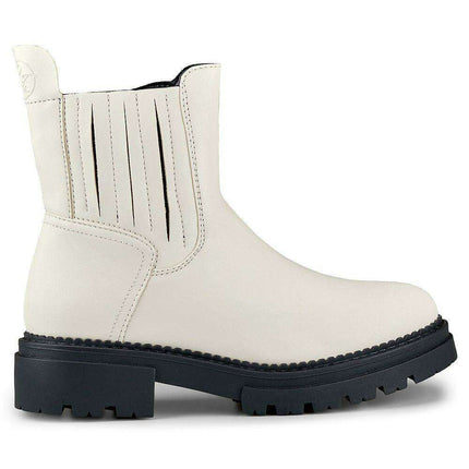 Sustainable Chic Faux Leather Winter Platform Boots - Très Elite