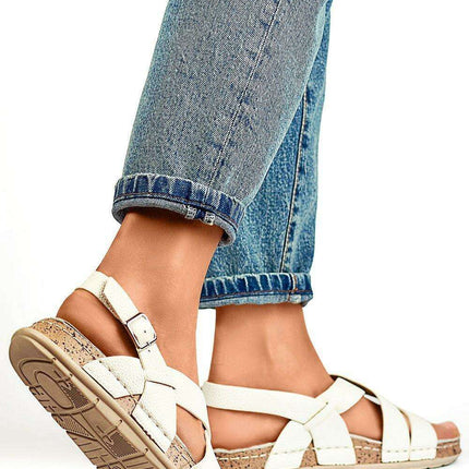 Sustainable Eco Leather Women's Platform Sandals - Summer Essential! - Très Elite