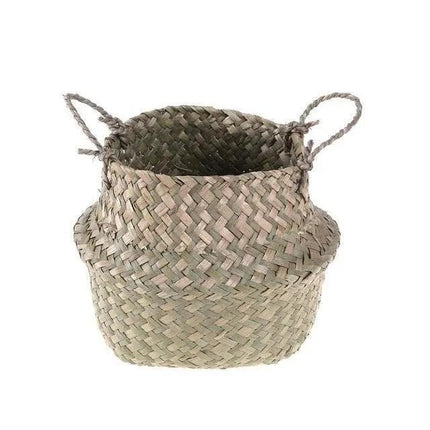 Sustainable Elegance: Handcrafted Bamboo Fiber Storage Baskets - Très Elite