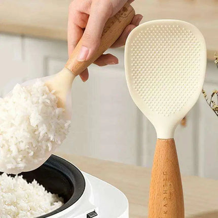 Sustainable Elevated Rice Serving Paddle Spoon - Très Elite