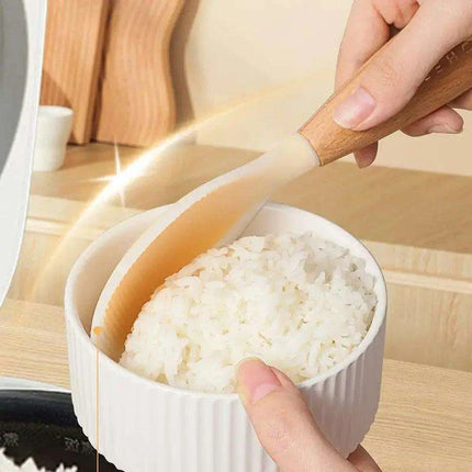Sustainable Elevated Rice Serving Paddle Spoon - Très Elite