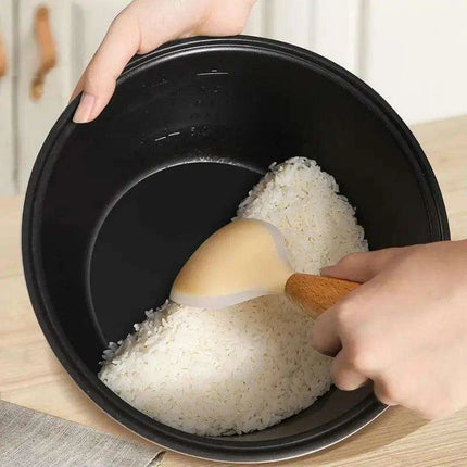 Sustainable Elevated Rice Serving Paddle Spoon - Très Elite