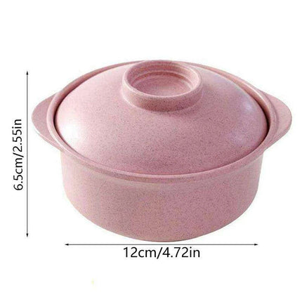 Sustainable Japanese Noodle Bowls with Lids - Elegant Containers for Soup and Rice Enjoyment - Très Elite