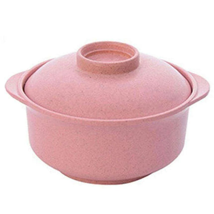 Sustainable Japanese Noodle Bowls with Lids - Elegant Containers for Soup and Rice Enjoyment..