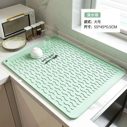 Sustainable Japanese Silicone Kitchen Mats: Versatile Heat-Resistant Set for Kitchen Safety and Style - Très Elite