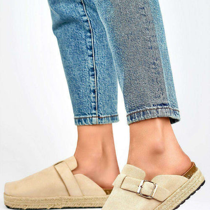 Sustainable Luxe Suede Summer Slides - Très Elite