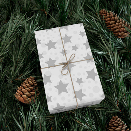 Sustainable Silver Starry Gift Wrap Collection: The Ultimate Choice for Elegant Gifting..