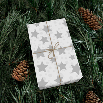 Sustainable Silver Starry Gift Wrap Collection: The Ultimate Choice for Elegant Gifting..
