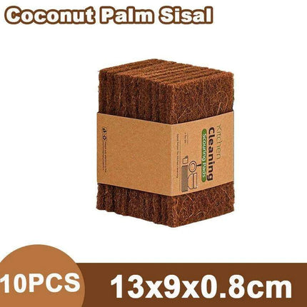 Sustainable Sisal Microfiber Kitchen Cleaning Sponges - Available in Sets of 5, 10, or 20 - Très Elite