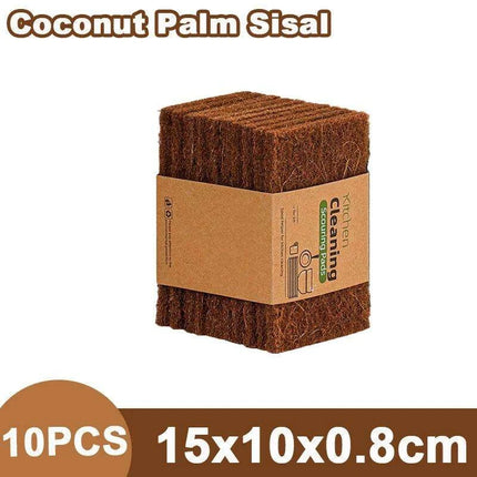 Sustainable Sisal Microfiber Kitchen Cleaning Sponges - Available in Sets of 5, 10, or 20 - Très Elite