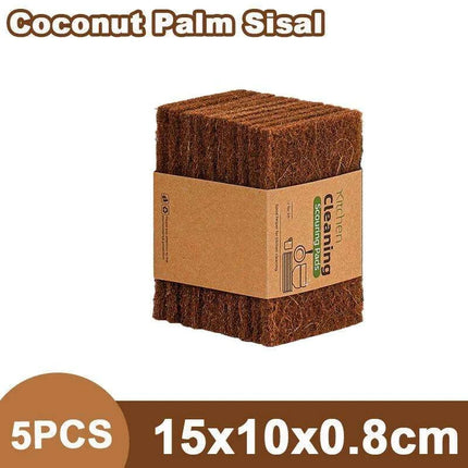 Sustainable Sisal Microfiber Kitchen Cleaning Sponges - Available in Sets of 5, 10, or 20 - Très Elite