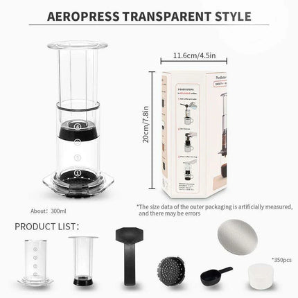 Sustainable Travel-Friendly French Press for Aero Press Aficionados - Très Elite