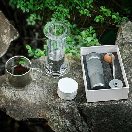 Sustainable Travel-Friendly French Press for Aero Press Aficionados - Très Elite