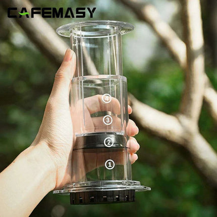 Sustainable Travel-Friendly French Press for Aero Press Aficionados - Très Elite